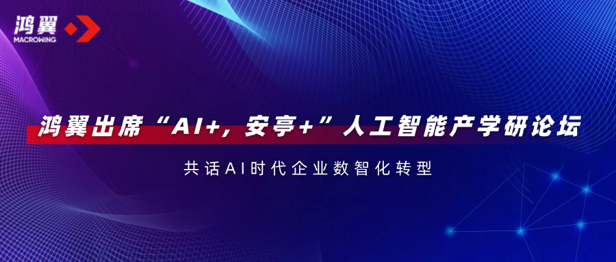 鸿翼出席“AI+, 安亭+”人工智能产学研论坛，共话AI时代企业数智化转型