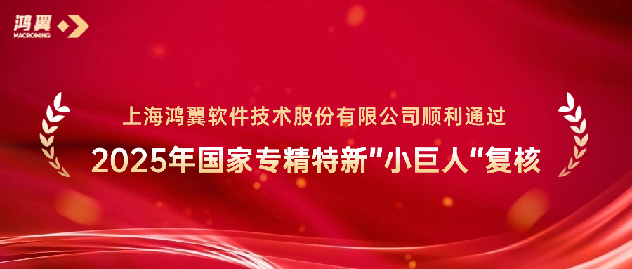 荣耀再续！鸿翼通过2025年国家专精特新“小巨人”企业复核